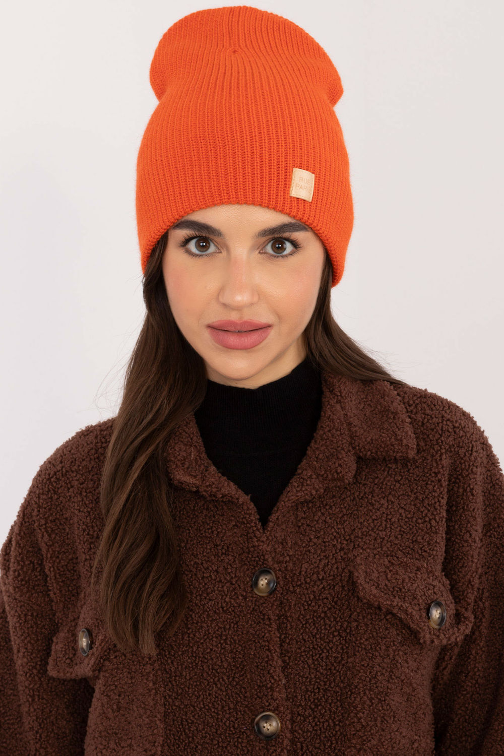 Bonnet femme Rue Paris — orange