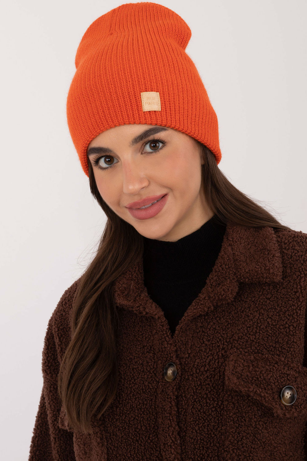 Bonnet femme Rue Paris — orange