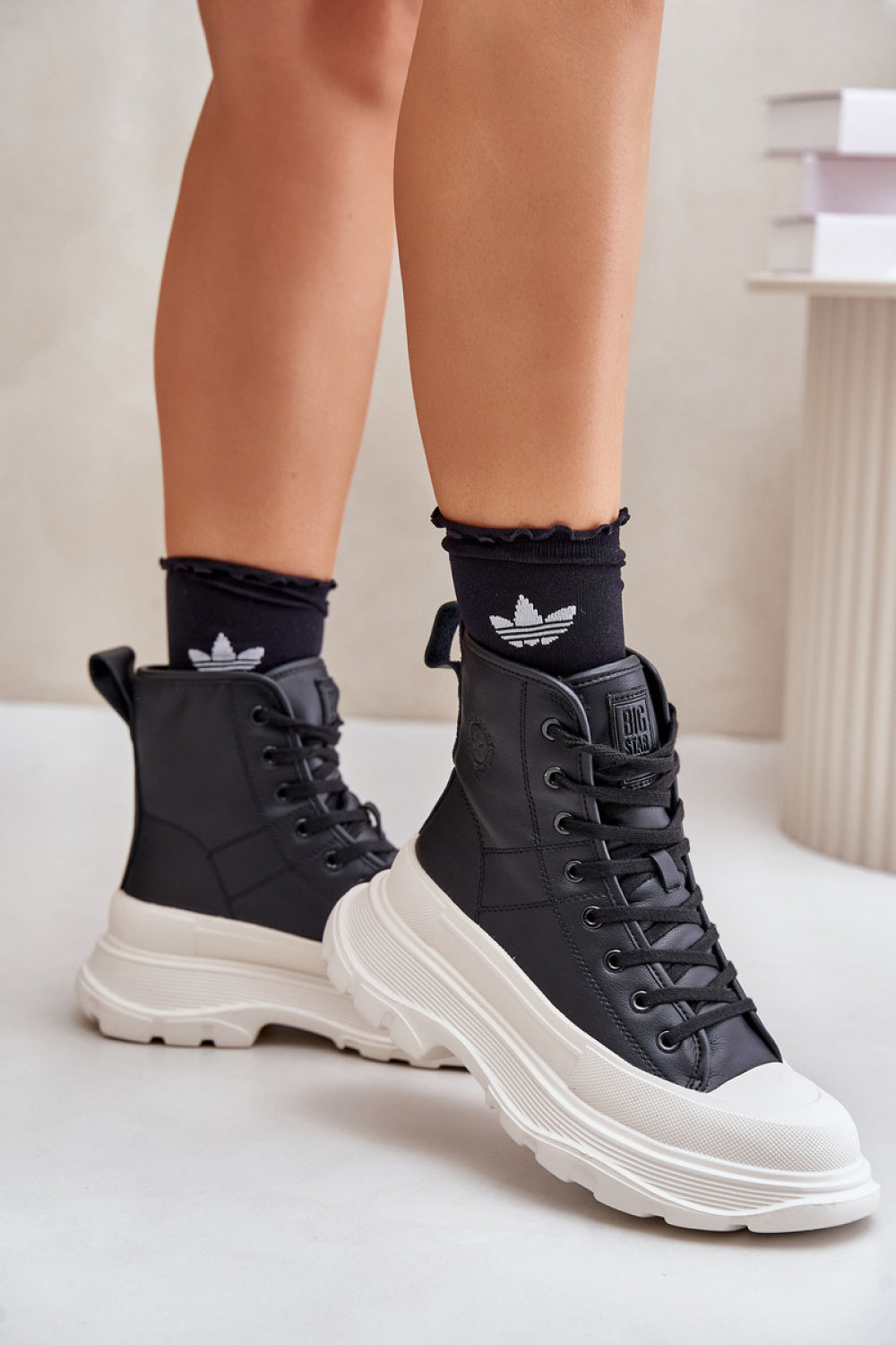 Baskets femme Step in style — noir