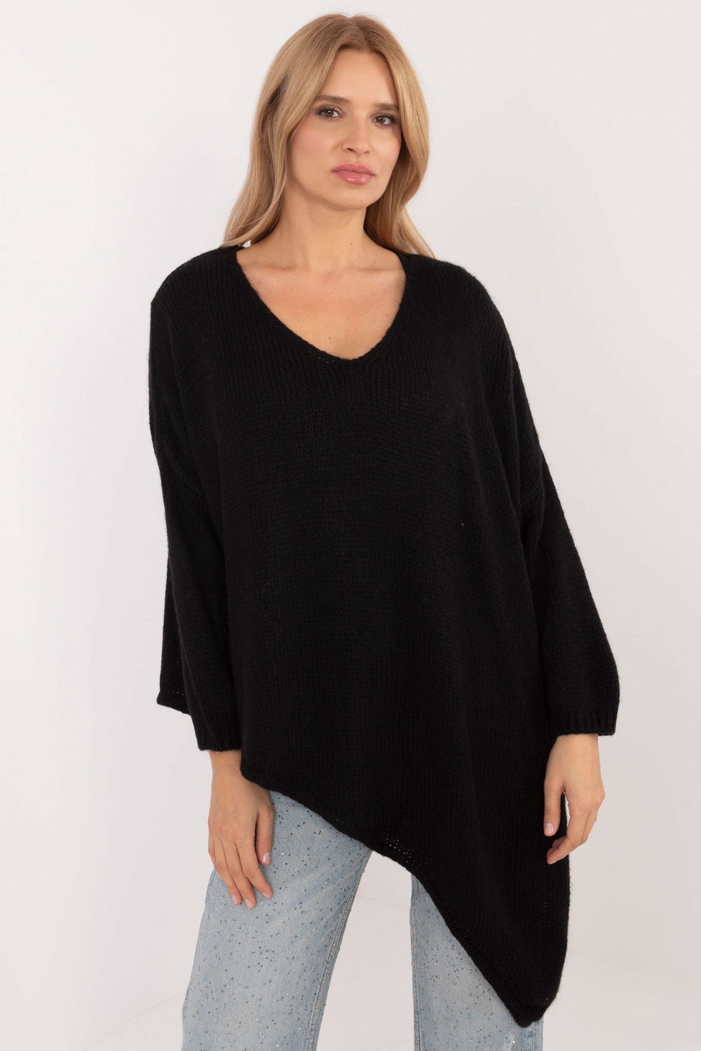 Pull femme Och Bella Chandail Chandail — noir