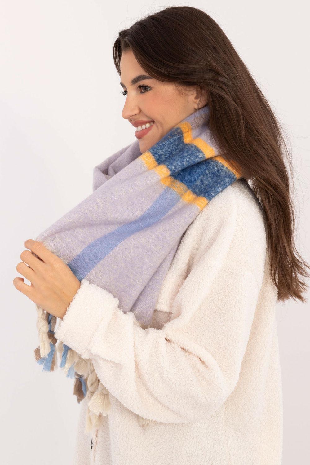 Châle femme AT — violet