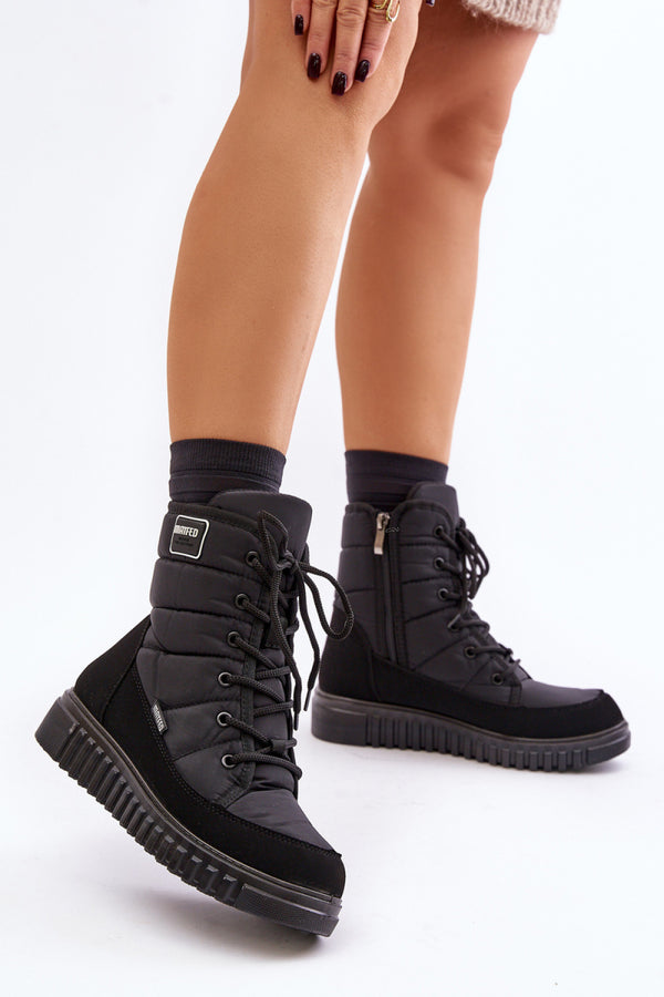 Bottes femme Step in style De Neige De — noir