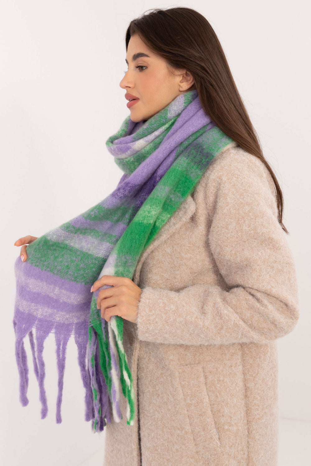 Châle femme AT — violet