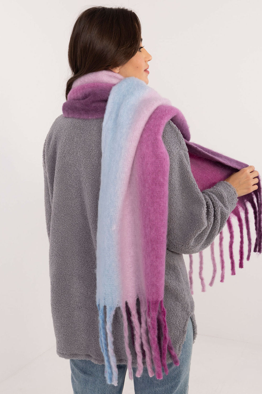 Châle femme AT — violet