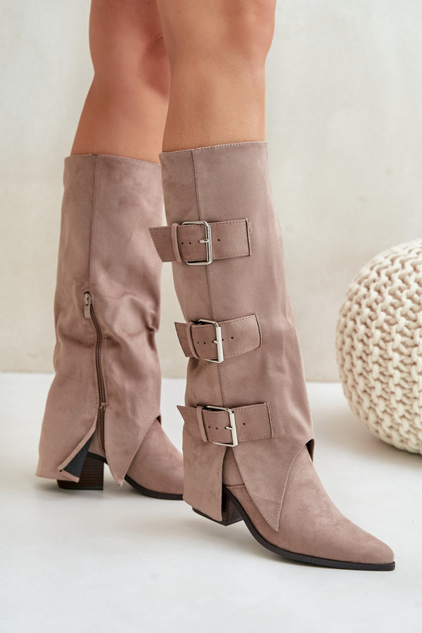 Bottes femme Step in style À Talons À — beige