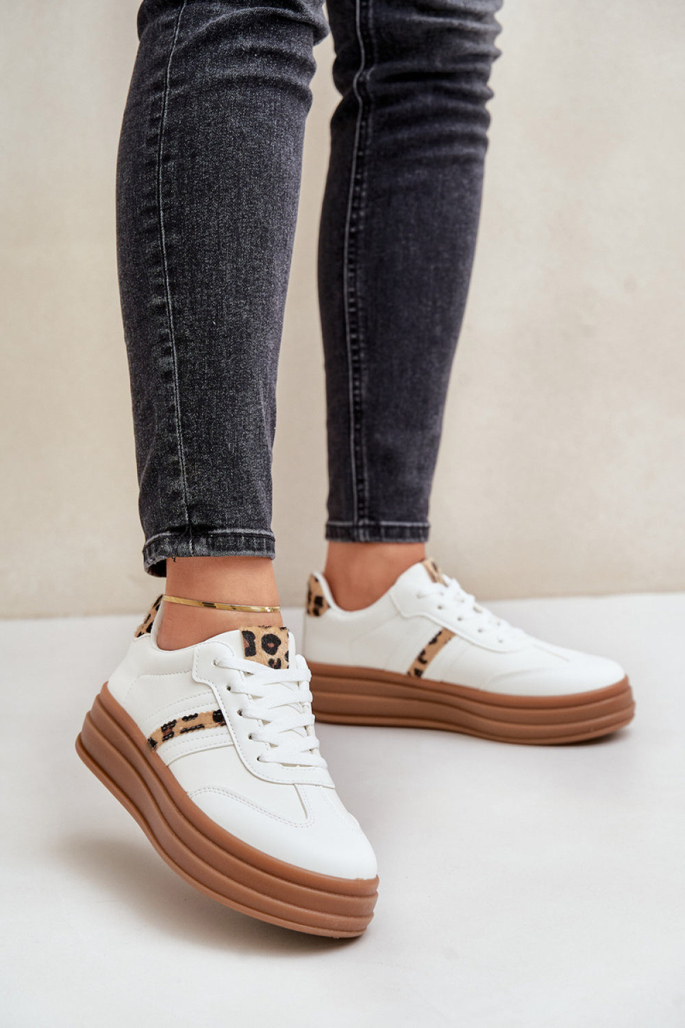 Baskets femme Step in style À Plateforme À — blanc