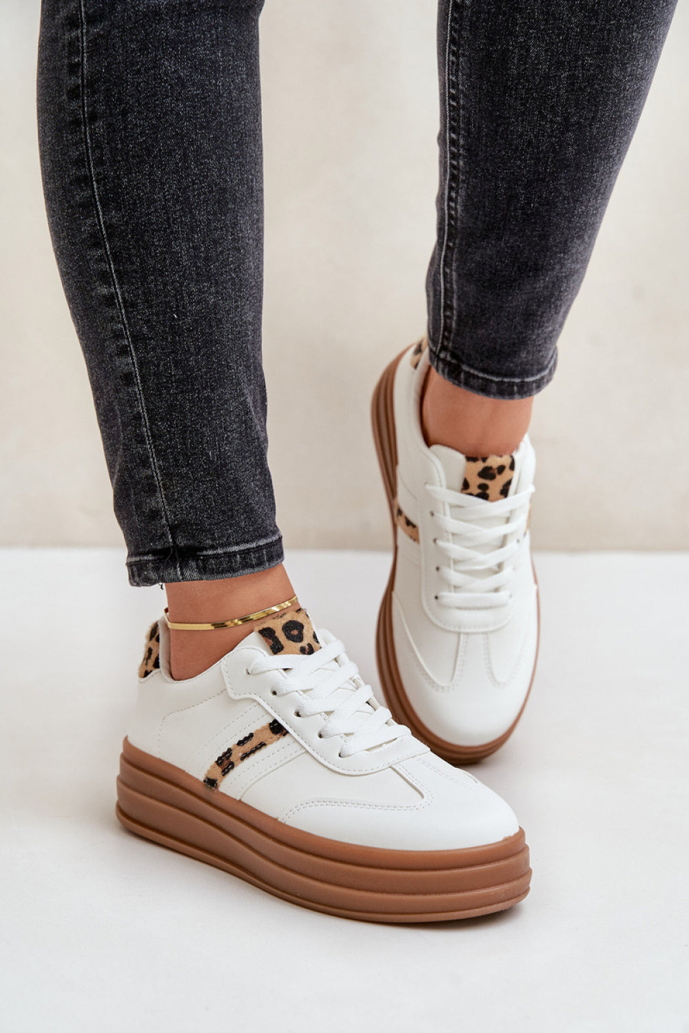 Baskets femme Step in style À Plateforme À — blanc