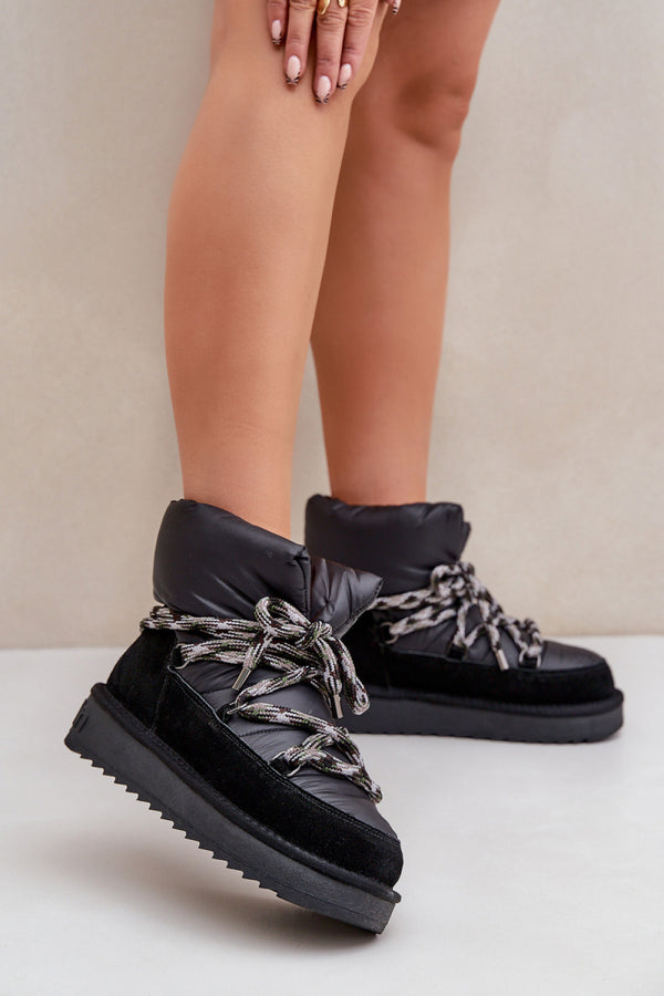 Bottes femme Step in style De Neige De — noir