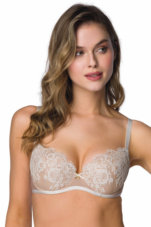 Soutien-gorge push-up femme Mat · 203964 — beige