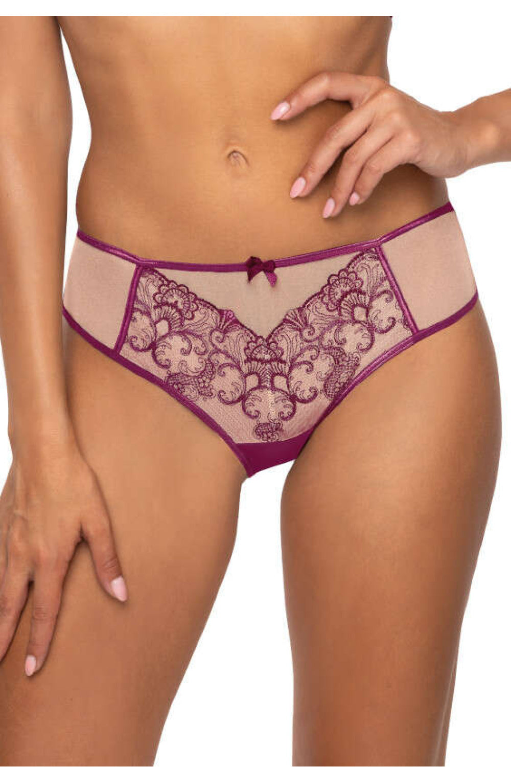 String femme Mat Strings Strings — violet