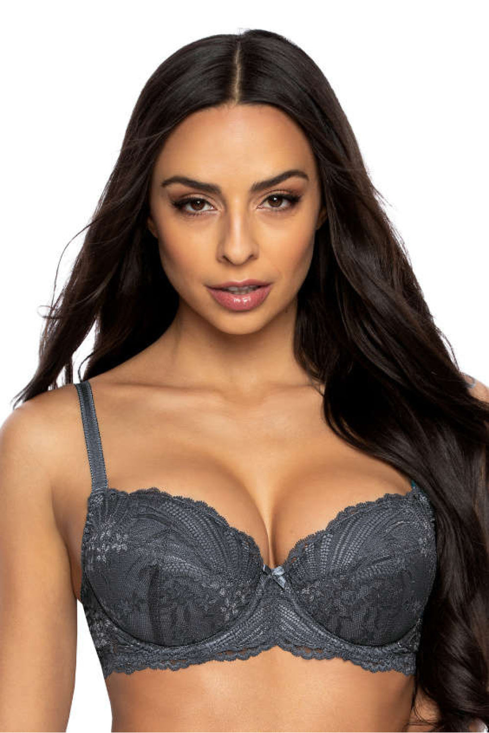 Soutien-gorge push-up femme Mat — gris