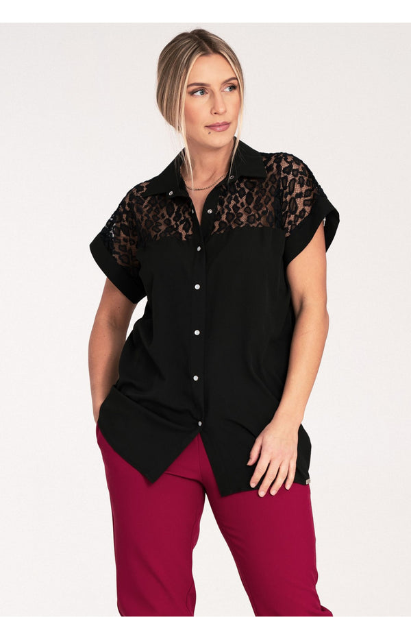 Blouse femme Figl — noir