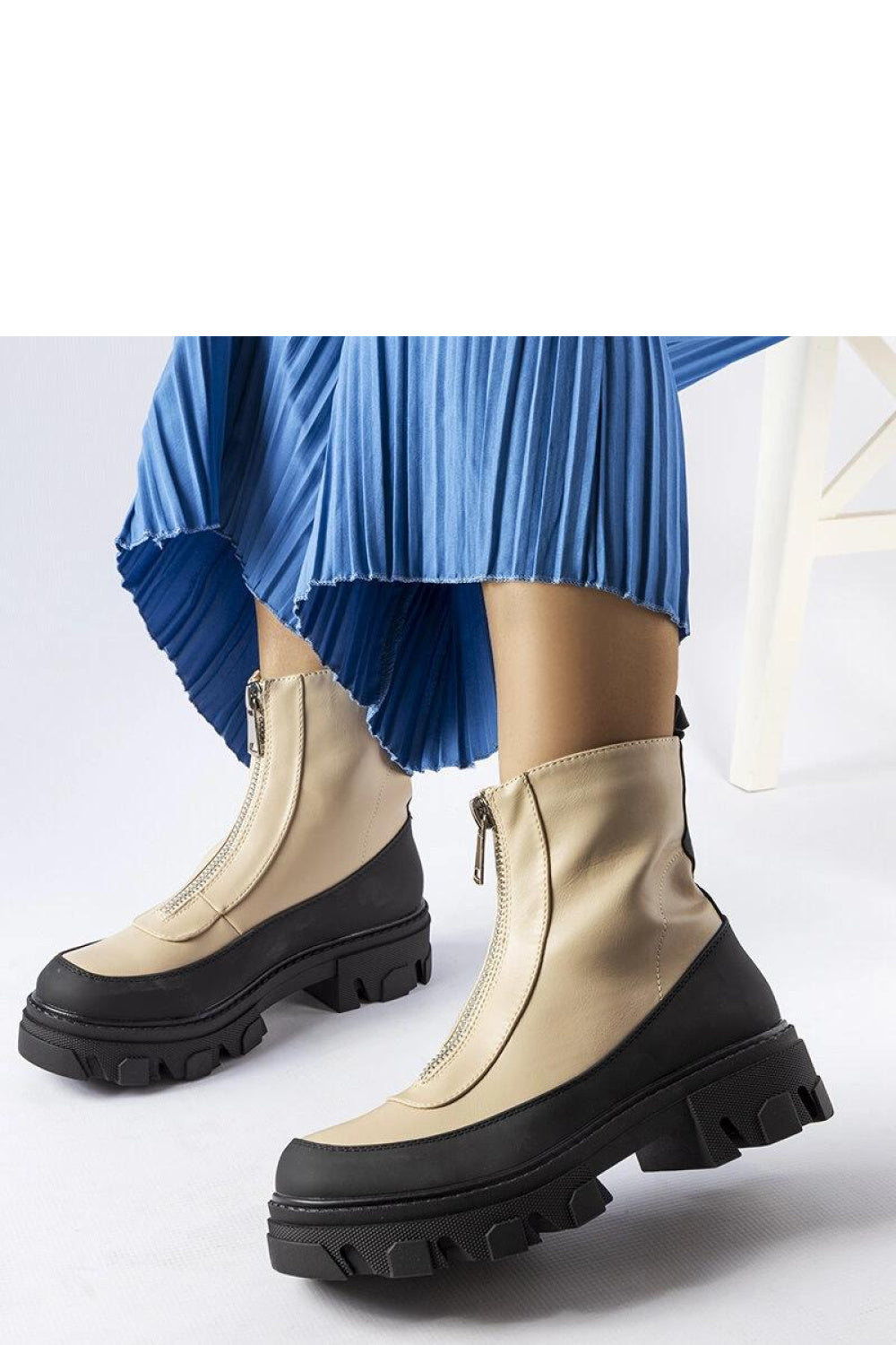 Bottes femme Solea — beige