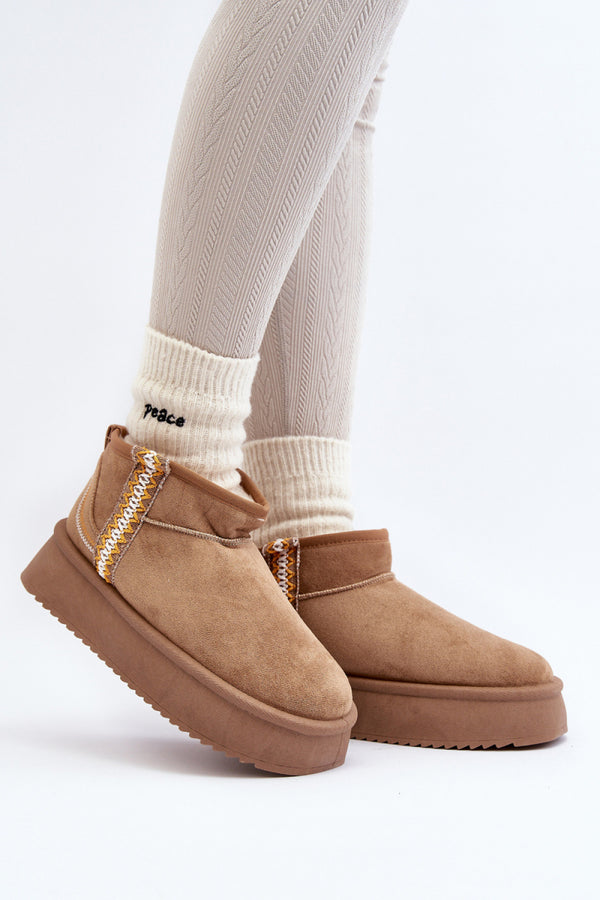 Bottes femme Step in style De Neige De — brun