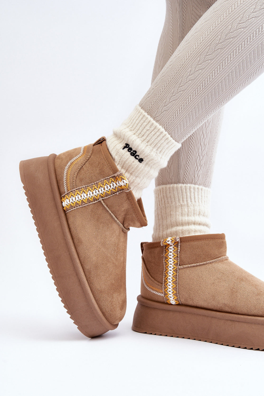 Bottes femme Step in style De Neige De — brun