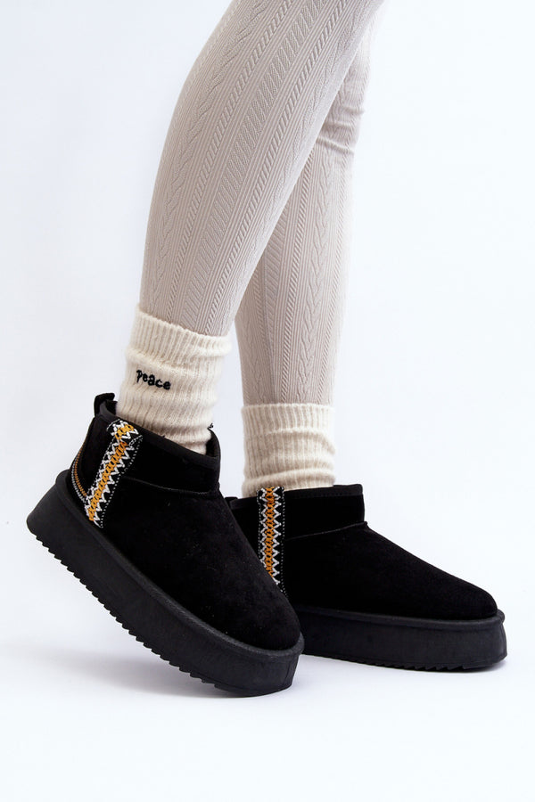 Bottes femme Step in style De Neige De — noir