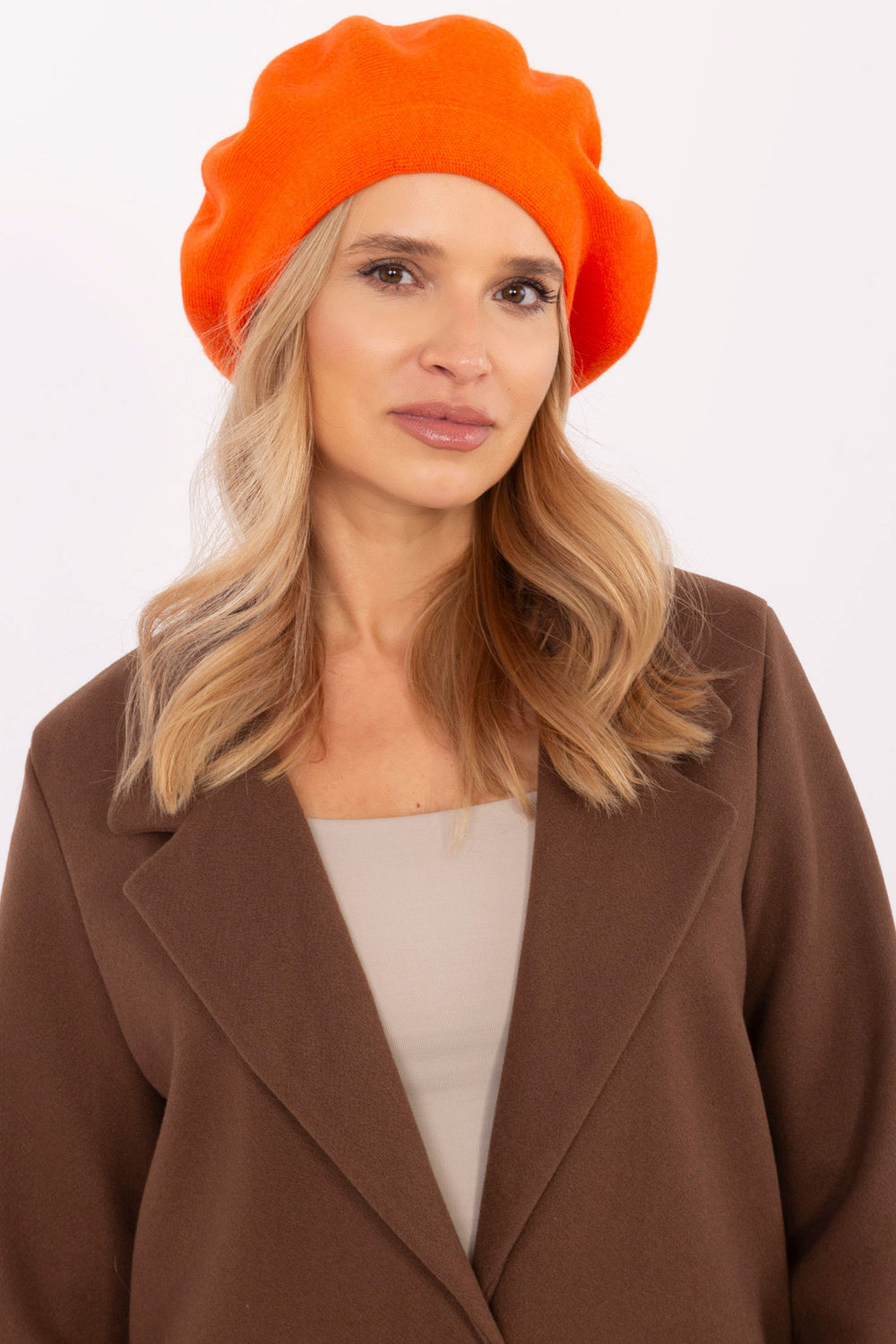Béret femme AT — orange