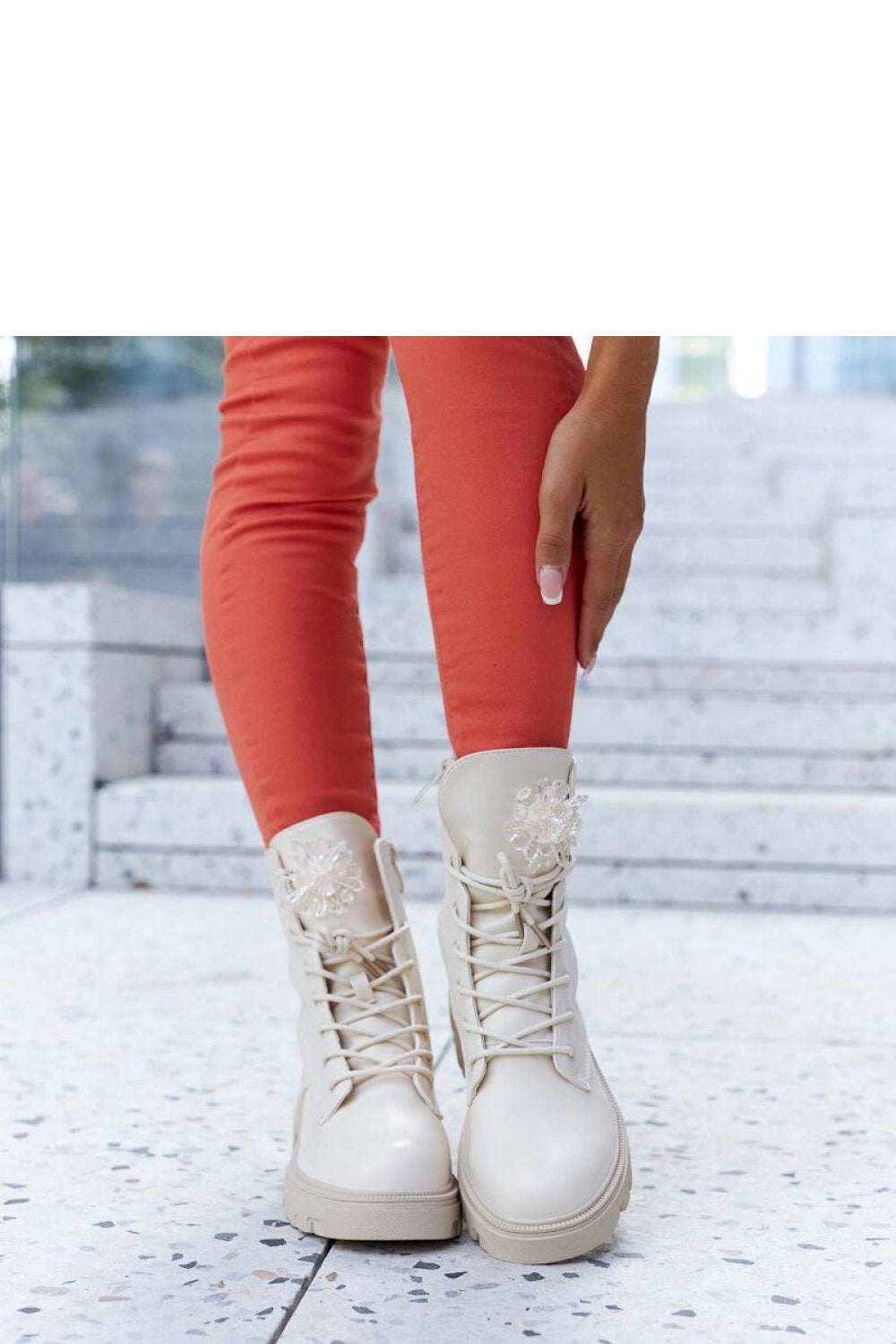 Bottes femme Solea — beige