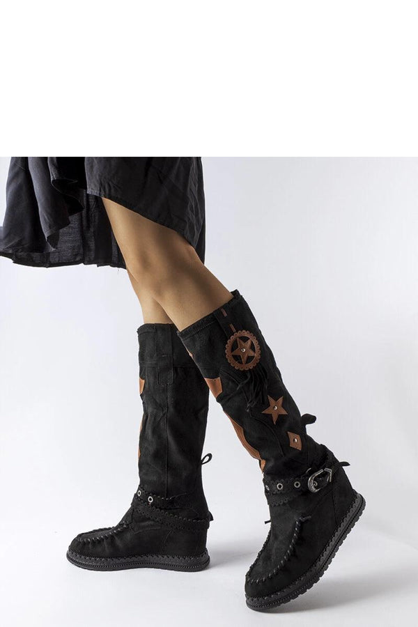 Bottes femme Solea Cothurnes Cothurnes — noir