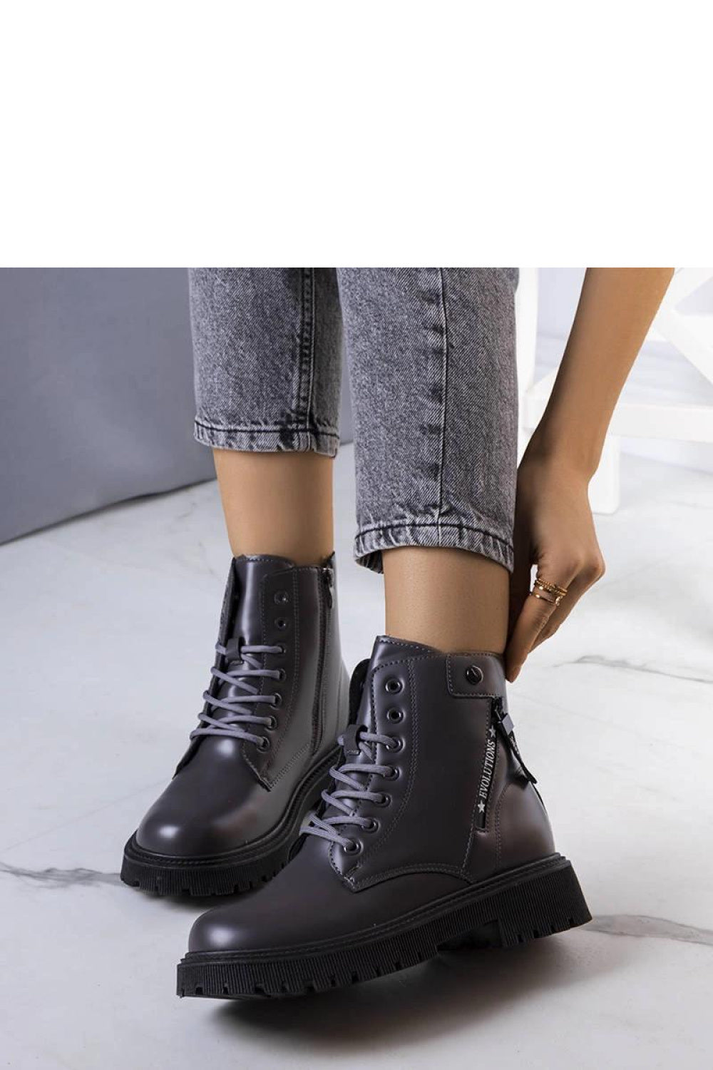 Bottes femme Solea — gris