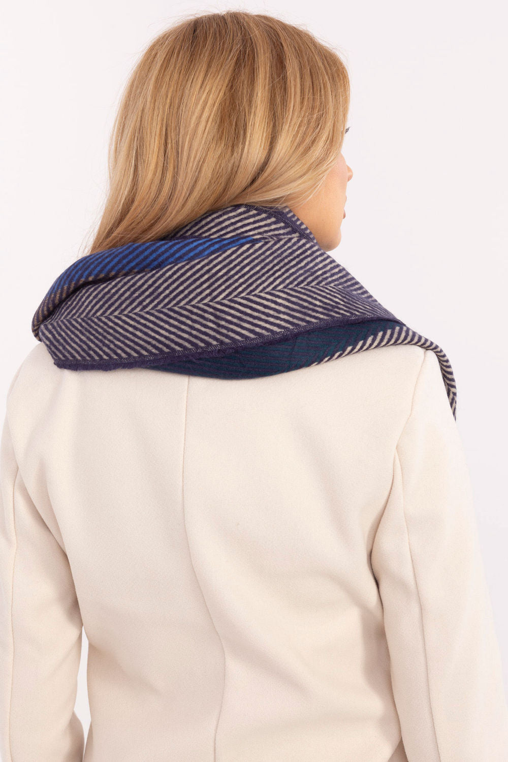 Châle femme AT — bleu marine