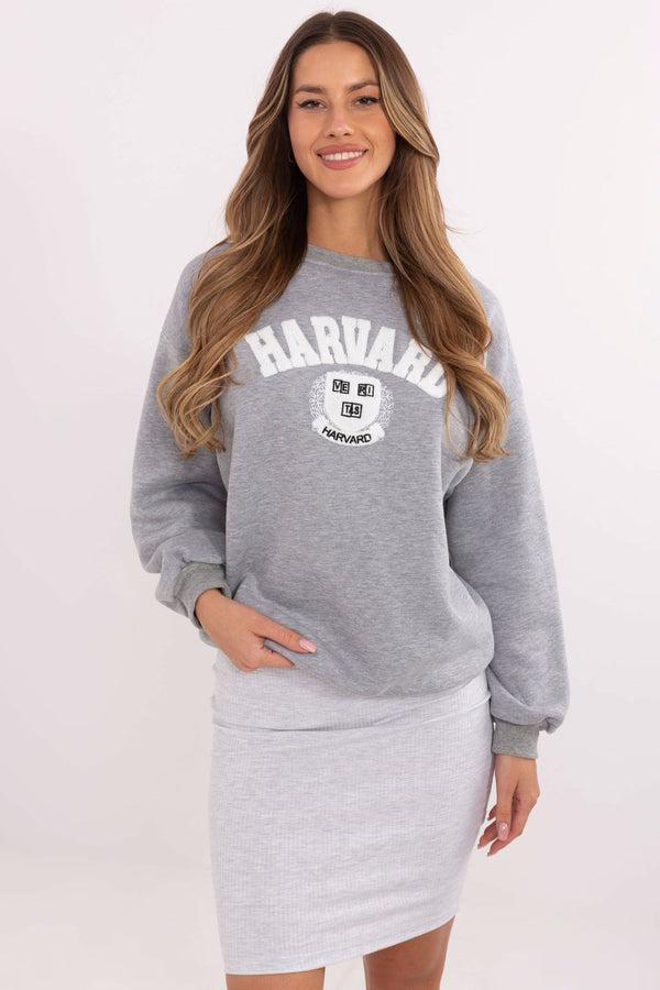 T-shirt femme Factory Price Sweatshirt Sweatshirt — gris