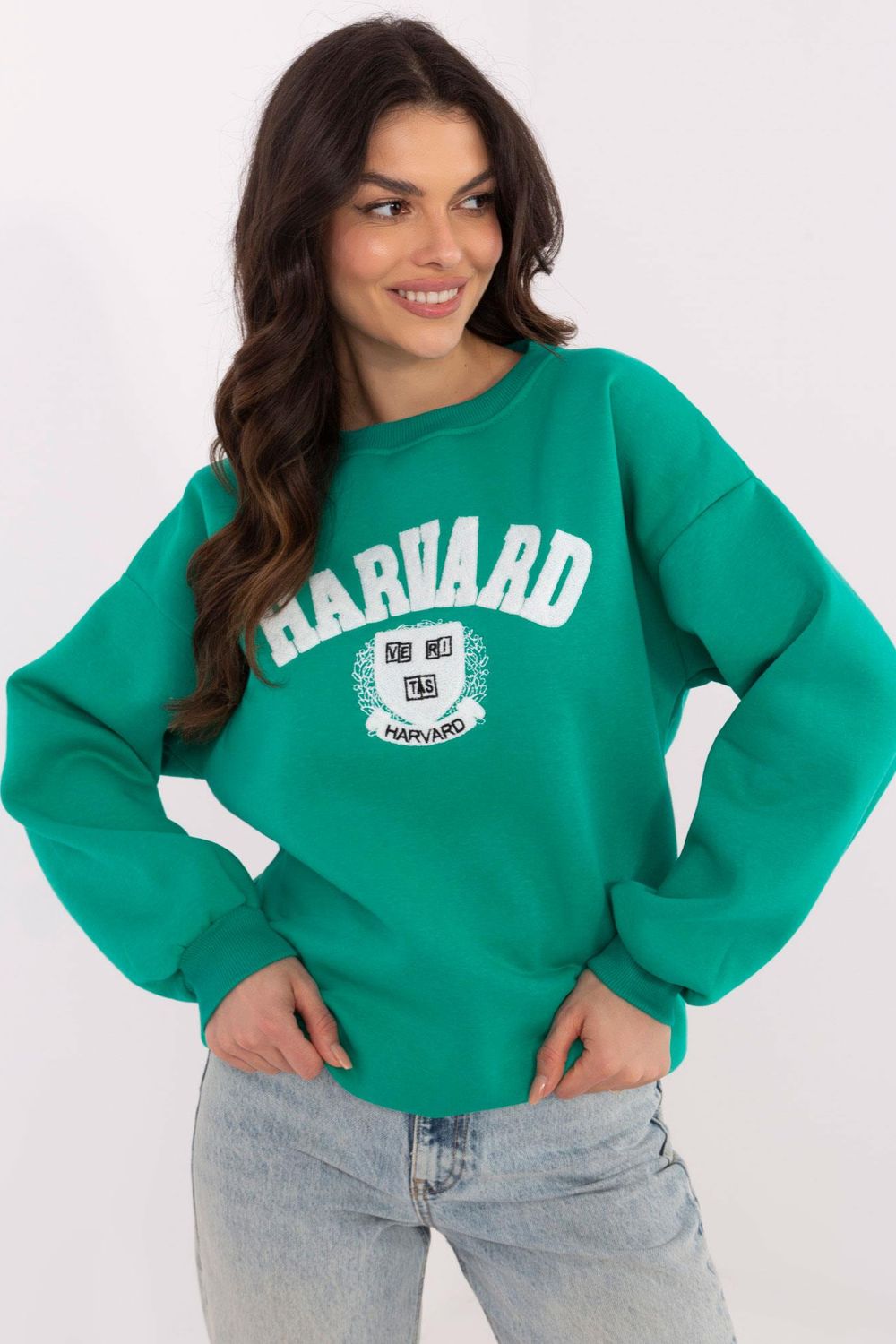 T-shirt femme Factory Price Sweatshirt Sweatshirt — vert