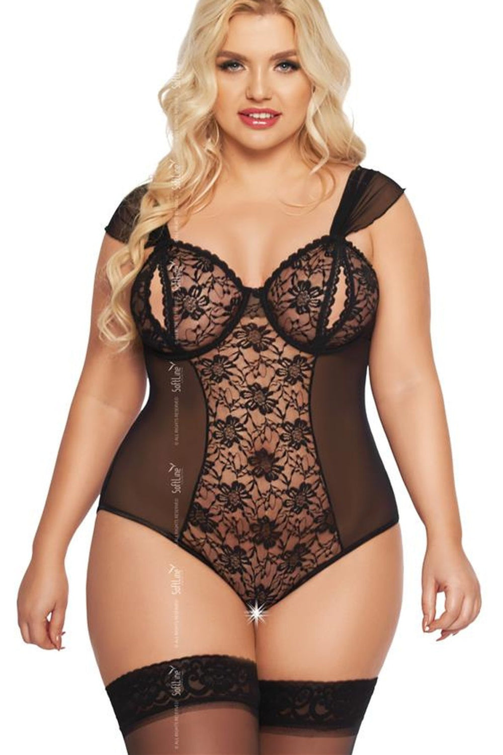 Corset femme SoftLine Collection — noir