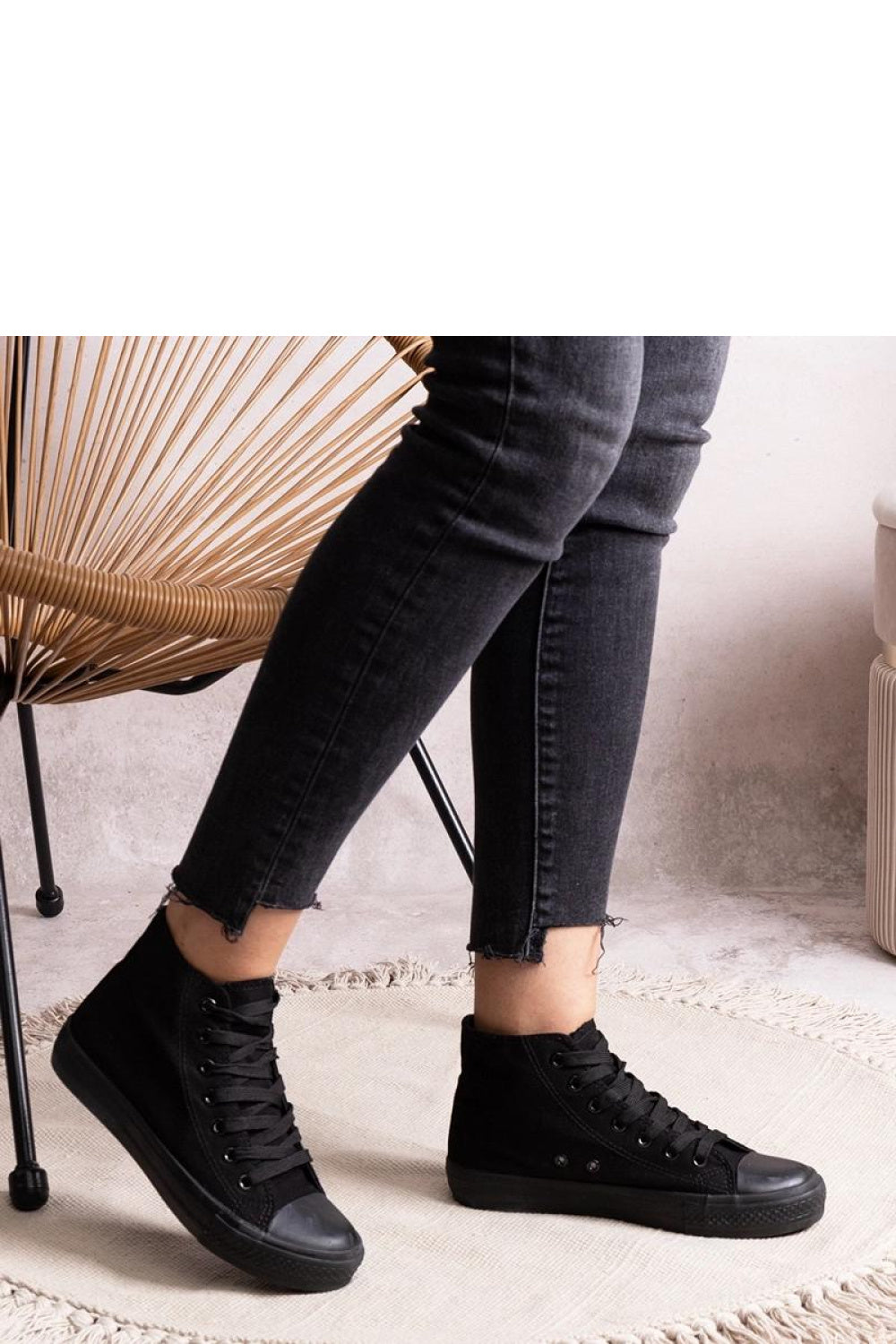 Baskets femme Solea — noir