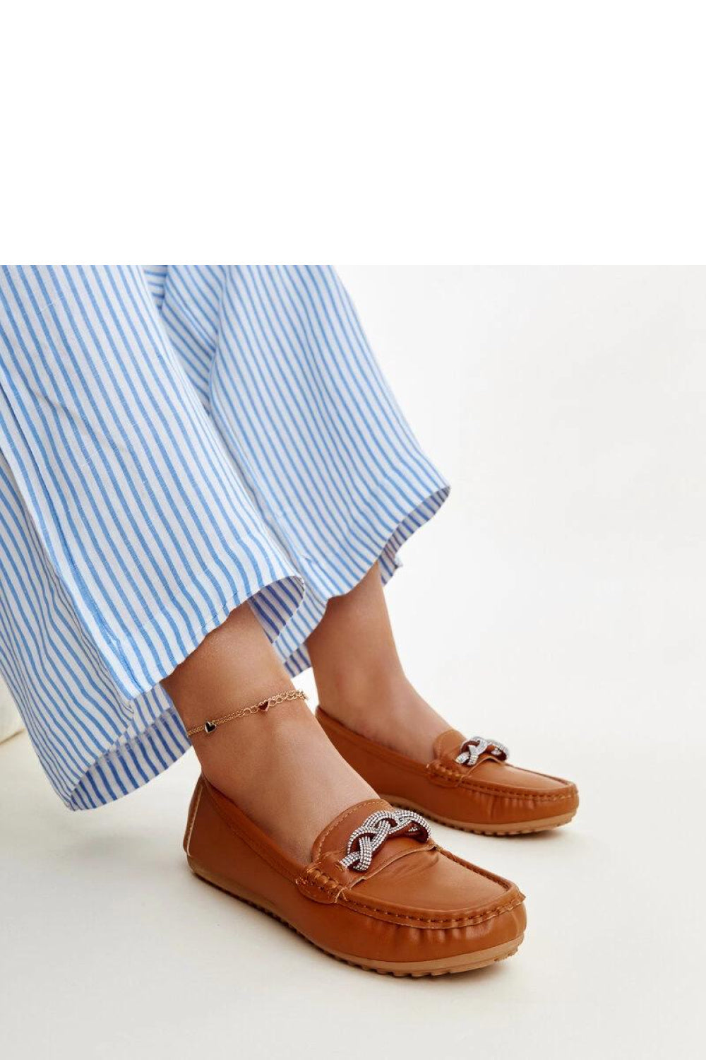 Moccasins femme Solea — brun