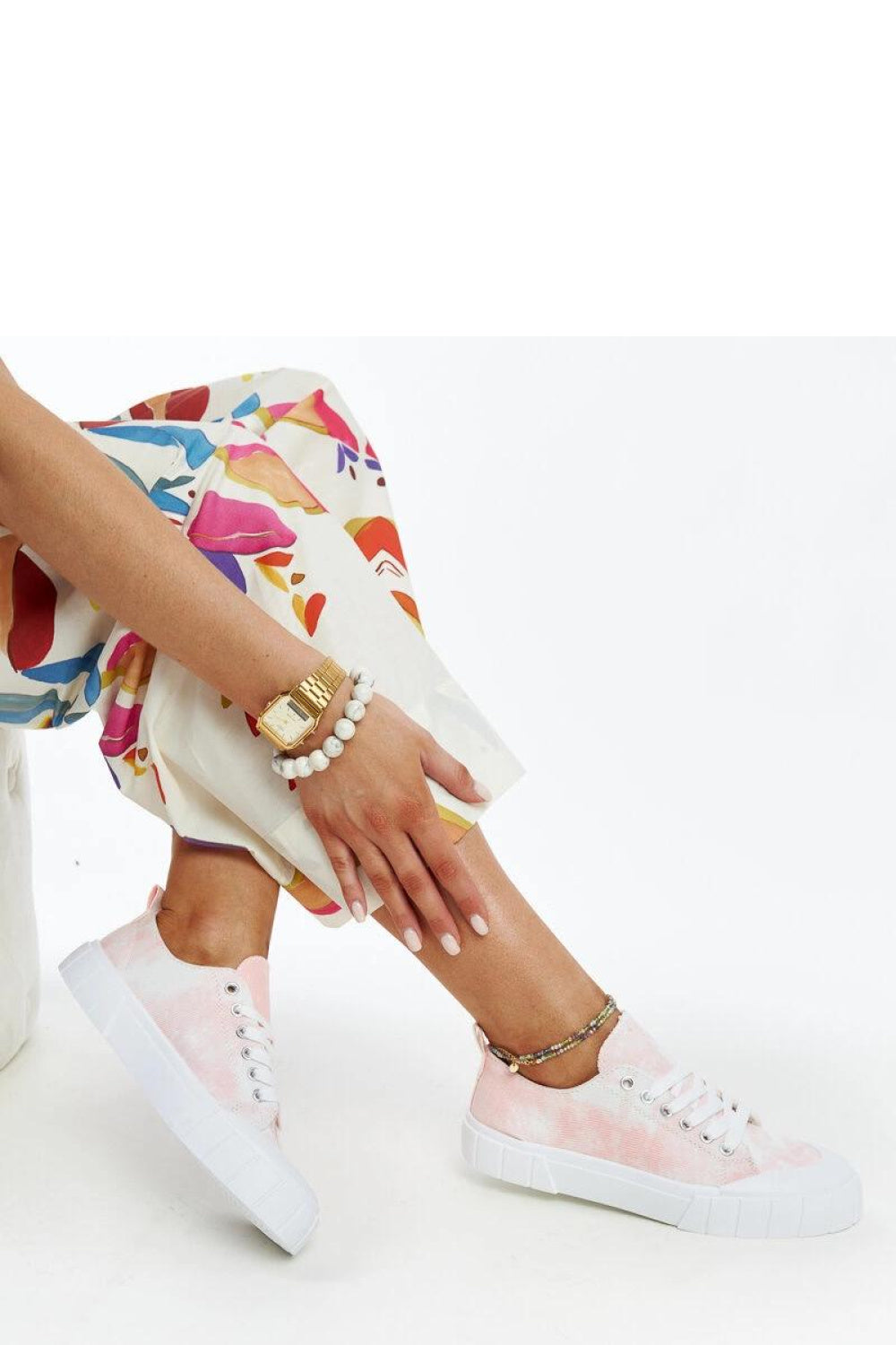 Baskets femme Solea — rosé