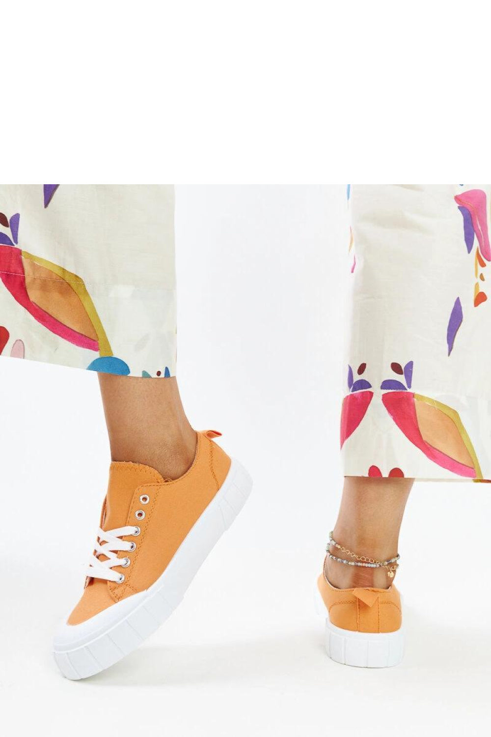 Baskets femme Solea — orange
