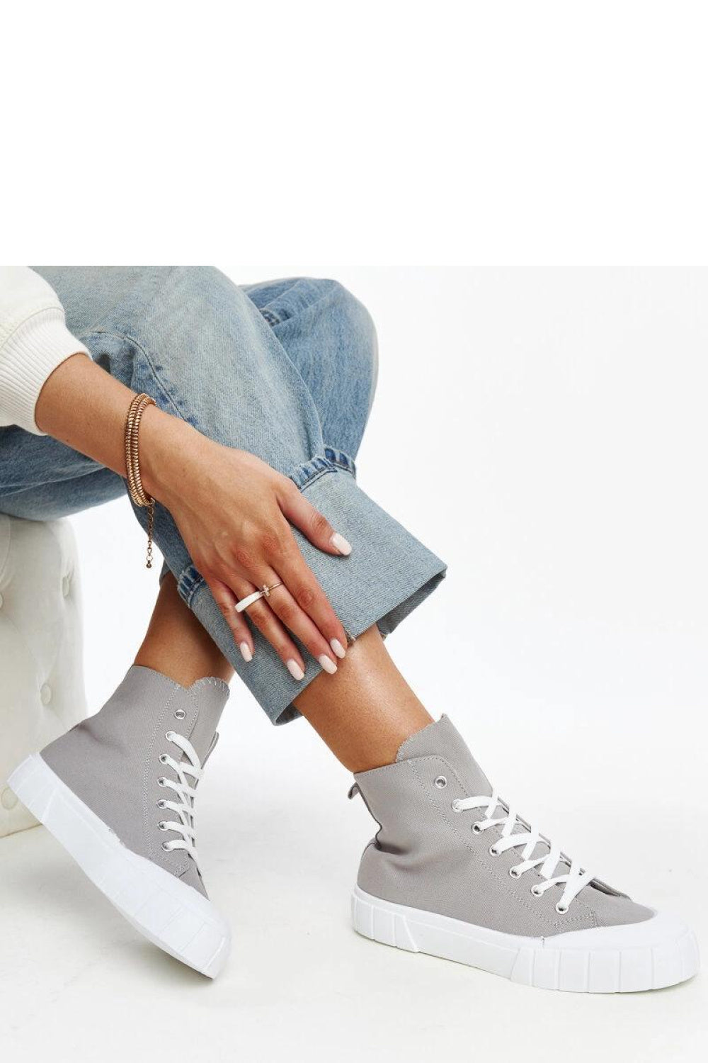 Baskets femme Solea — gris