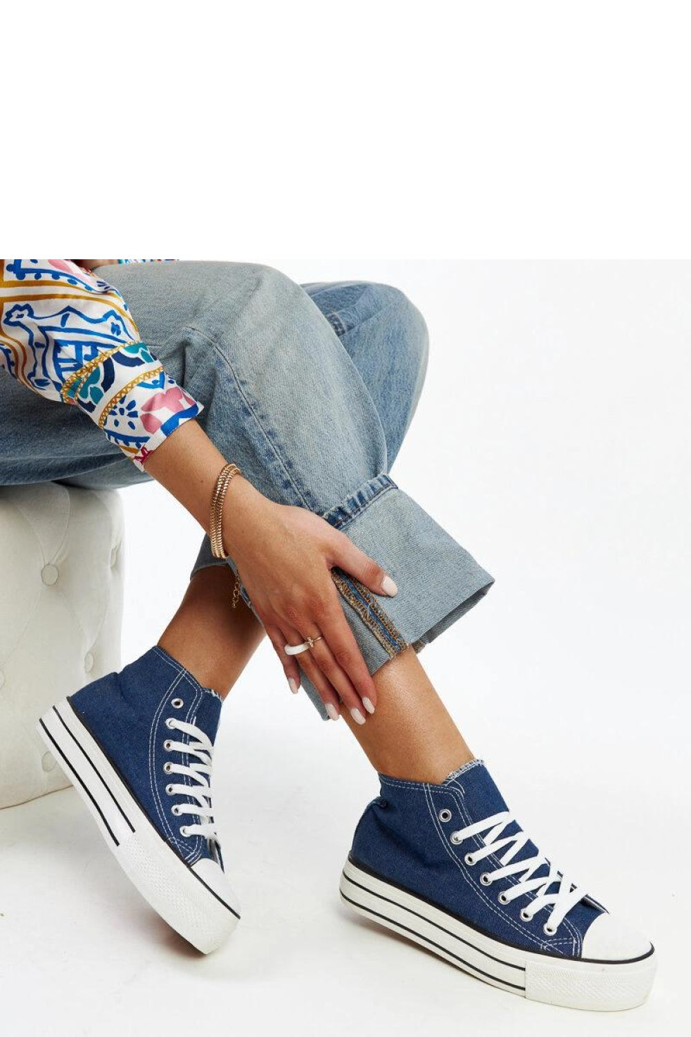 Baskets femme Solea — bleu
