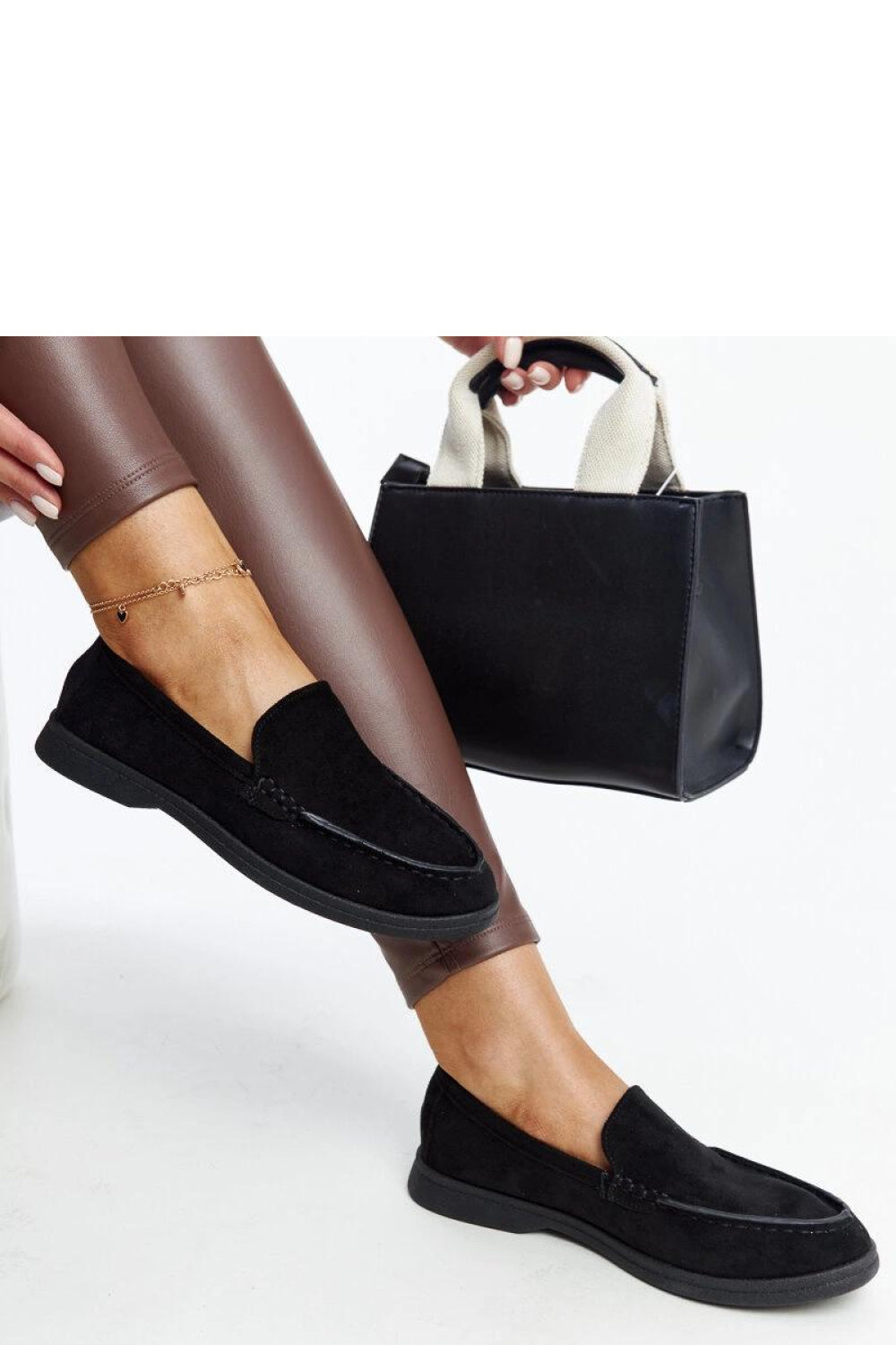 Moccasins femme Solea — noir