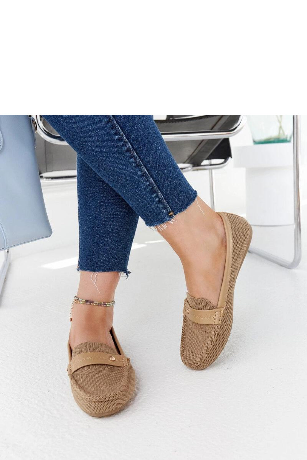 Moccasins femme Solea — brun