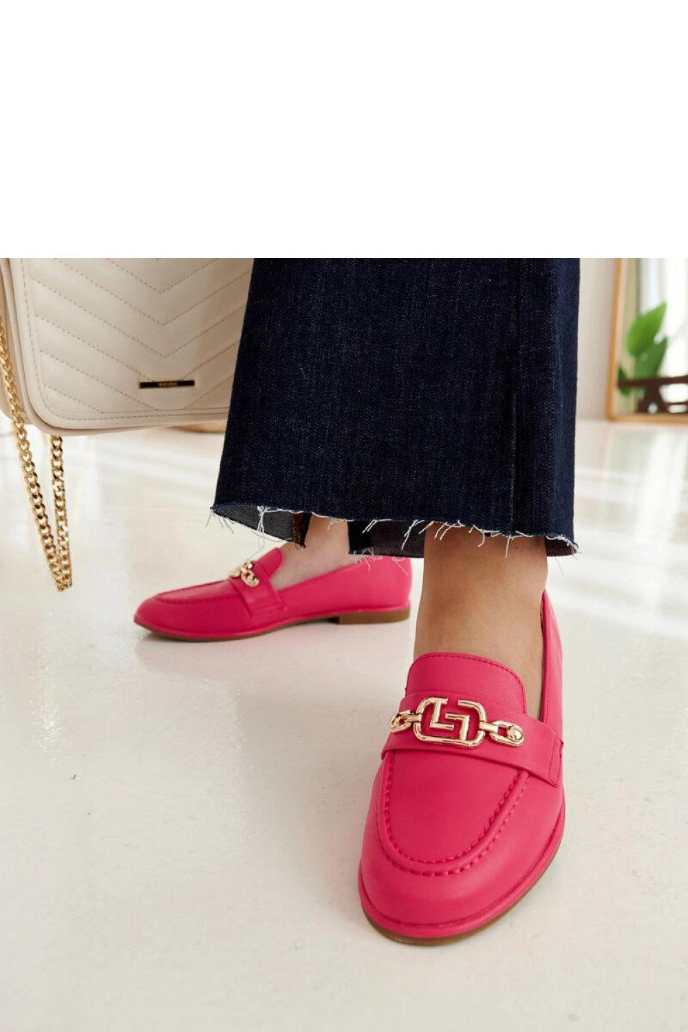 Moccasins femme Solea — rosé