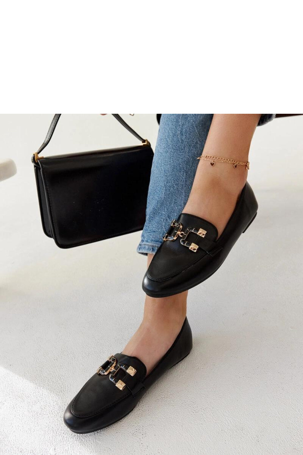 Moccasins femme Solea — noir