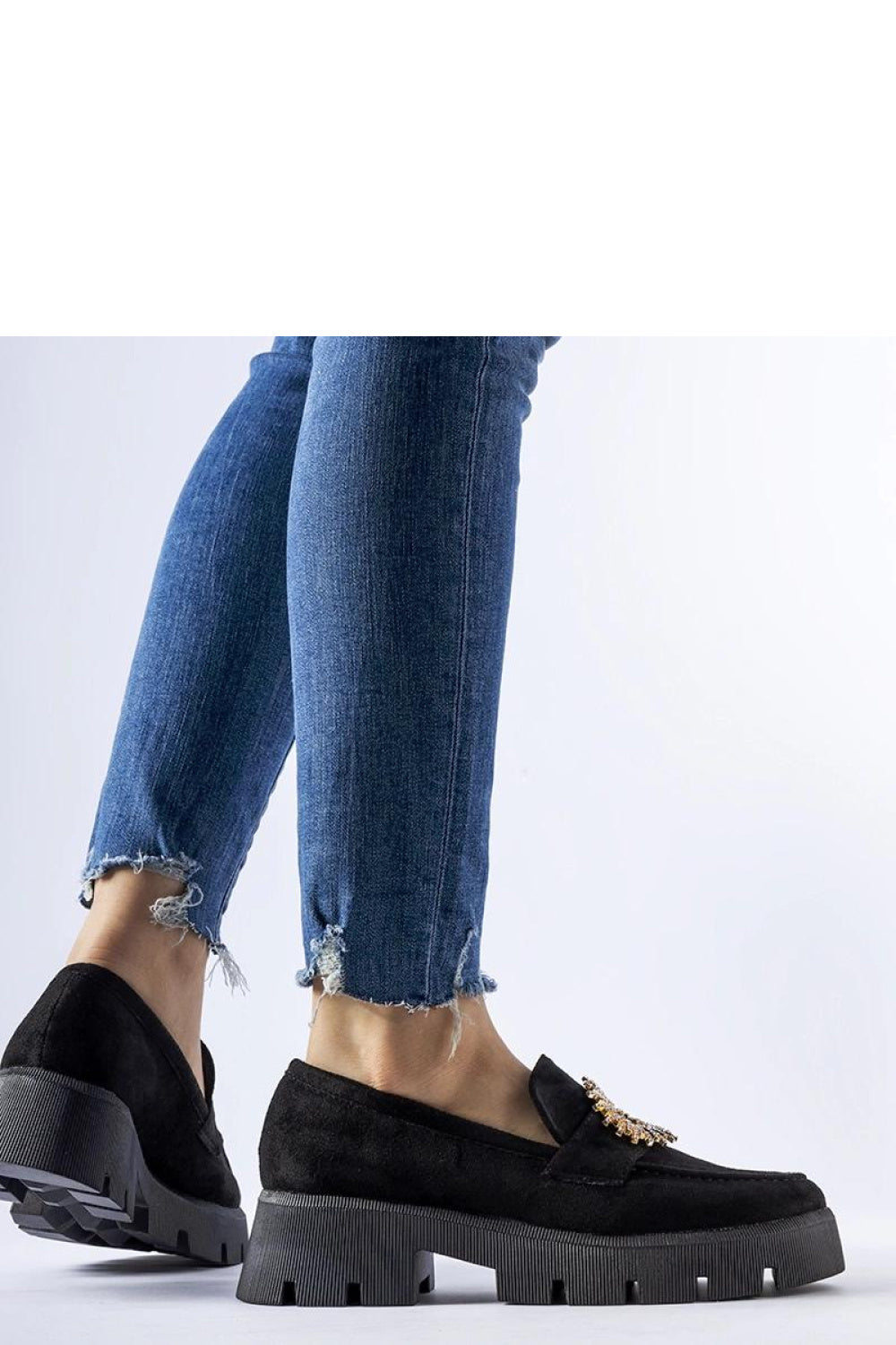 Moccasins femme Solea — noir
