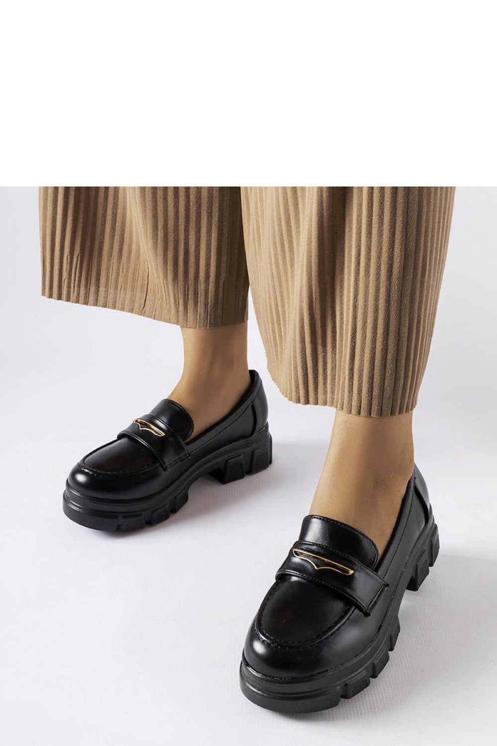 Moccasins femme Solea — noir