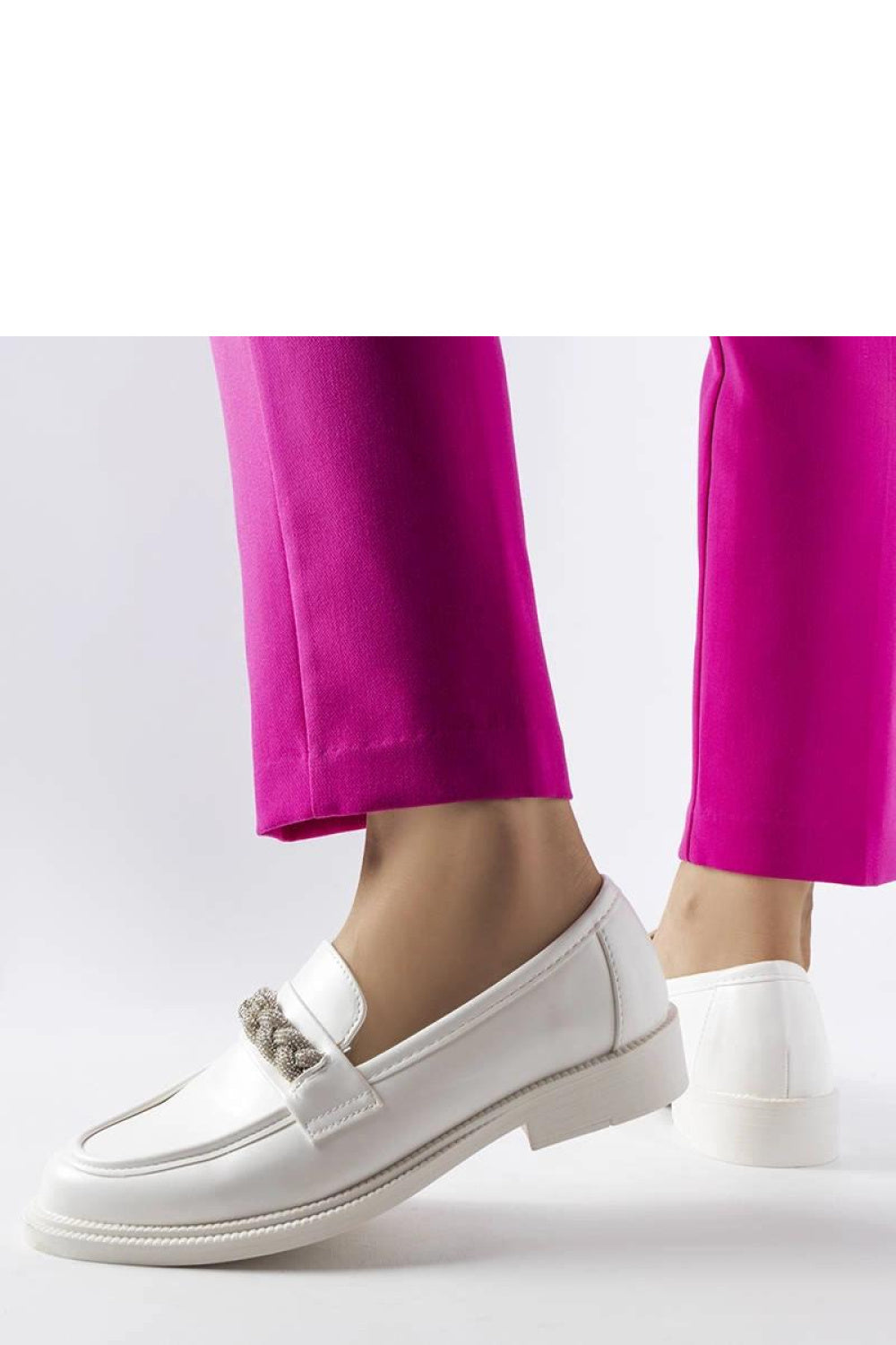 Moccasins femme Solea — blanc