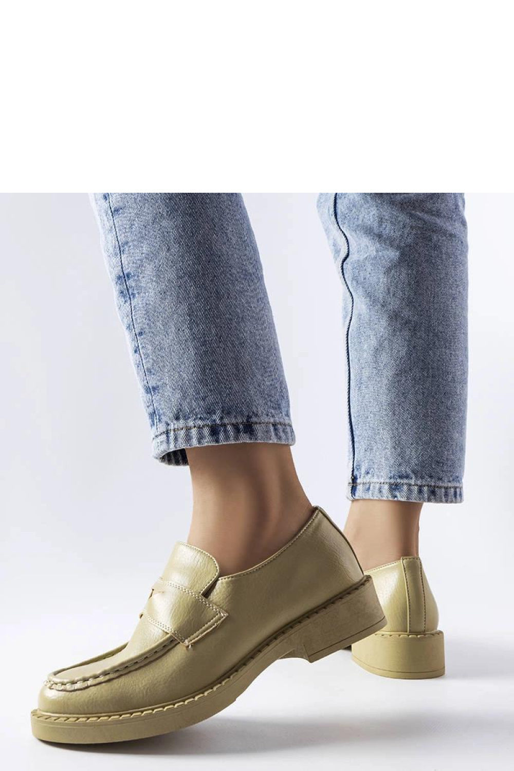 Moccasins femme Solea — vert