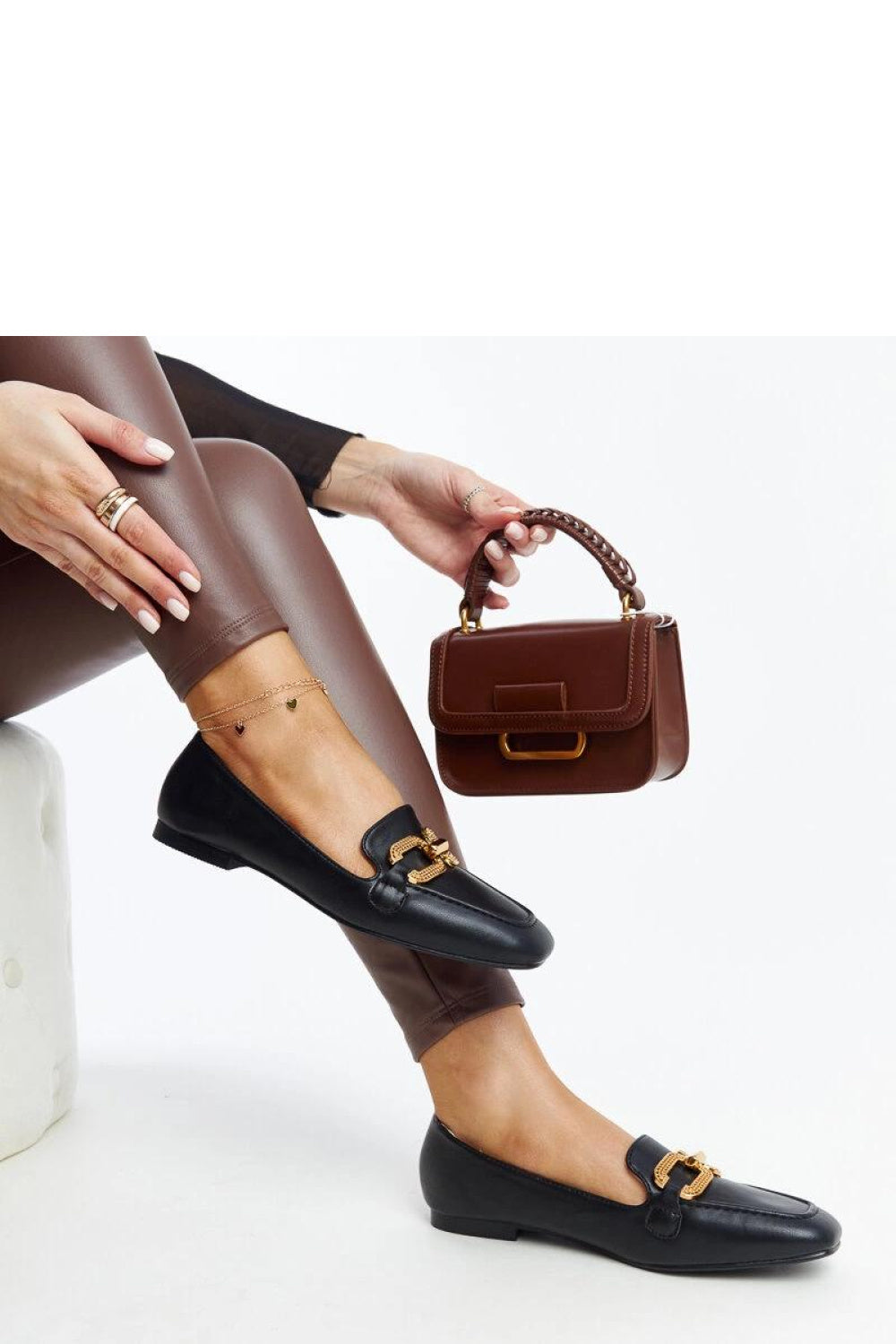 Moccasins femme Solea — noir