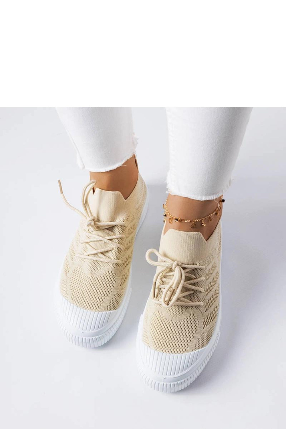 Baskets femme Solea — beige