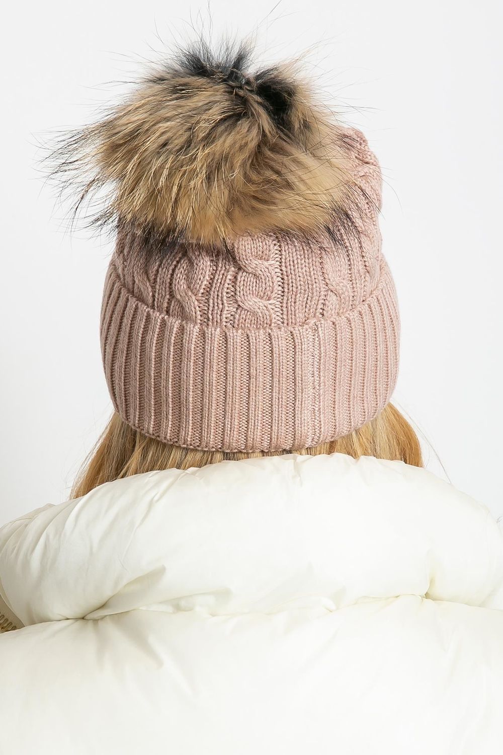 Bonnet femme AT — rosé
