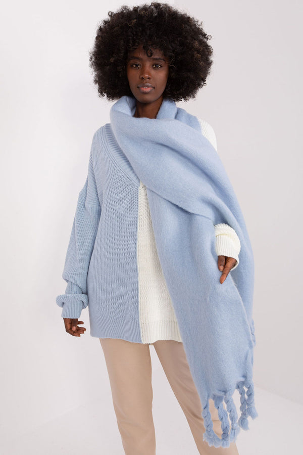 Châle femme AT — bleu
