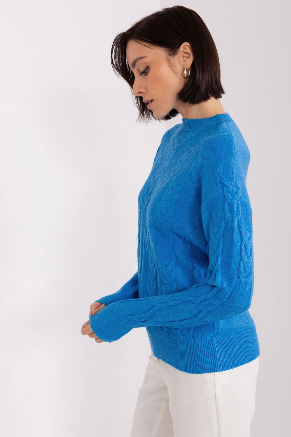 Pull femme AT Chandail Chandail — bleu