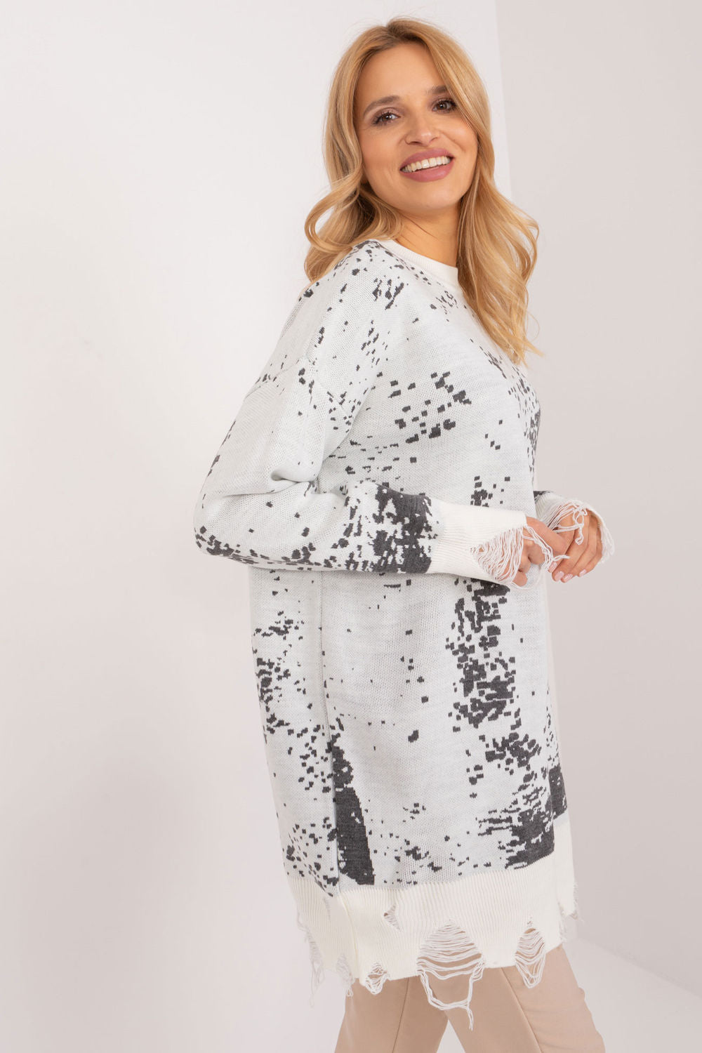 Pull femme Badu Chandail Chandail — beige