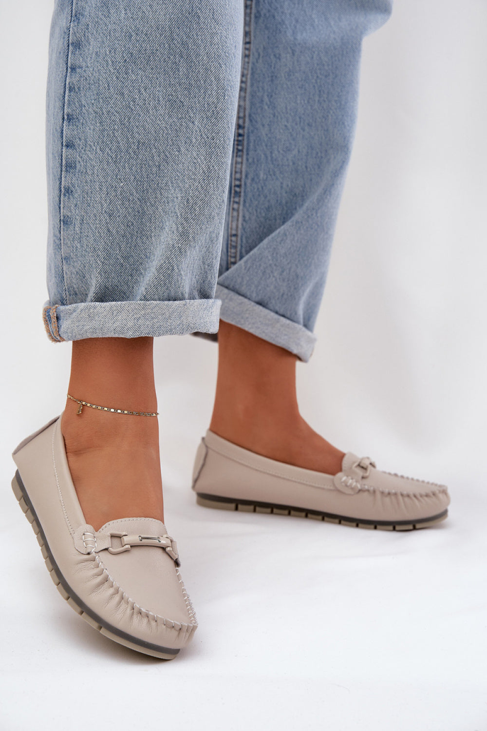 Moccasins femme Step in style — beige