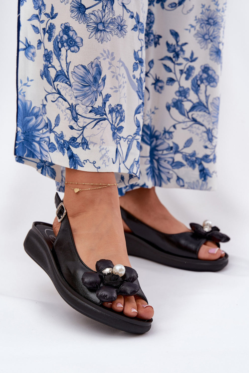 Sandales femme Step in style Cothurnes Cothurnes — noir